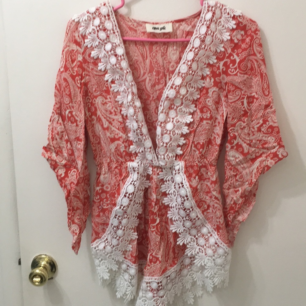 Deep V Romper